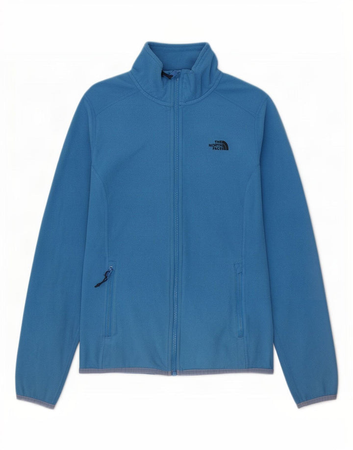 The North Face Womens Polartec Liner Fleece Jacket UK 14 Medium Blue