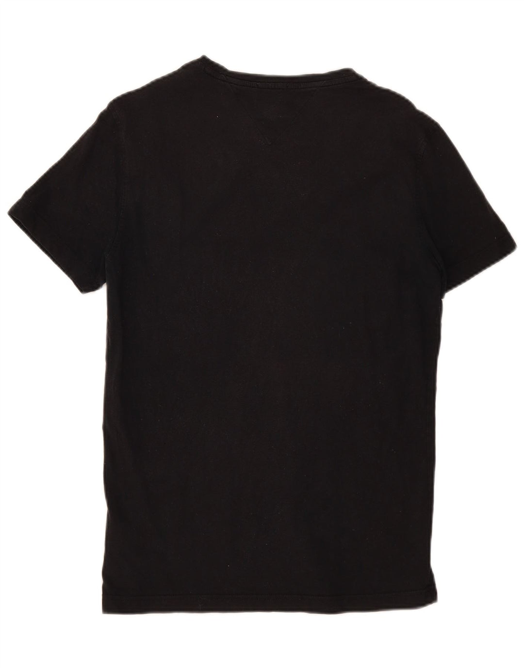 Tommy Hilfiger Mens T-Shirt Top Medium Black Cotton