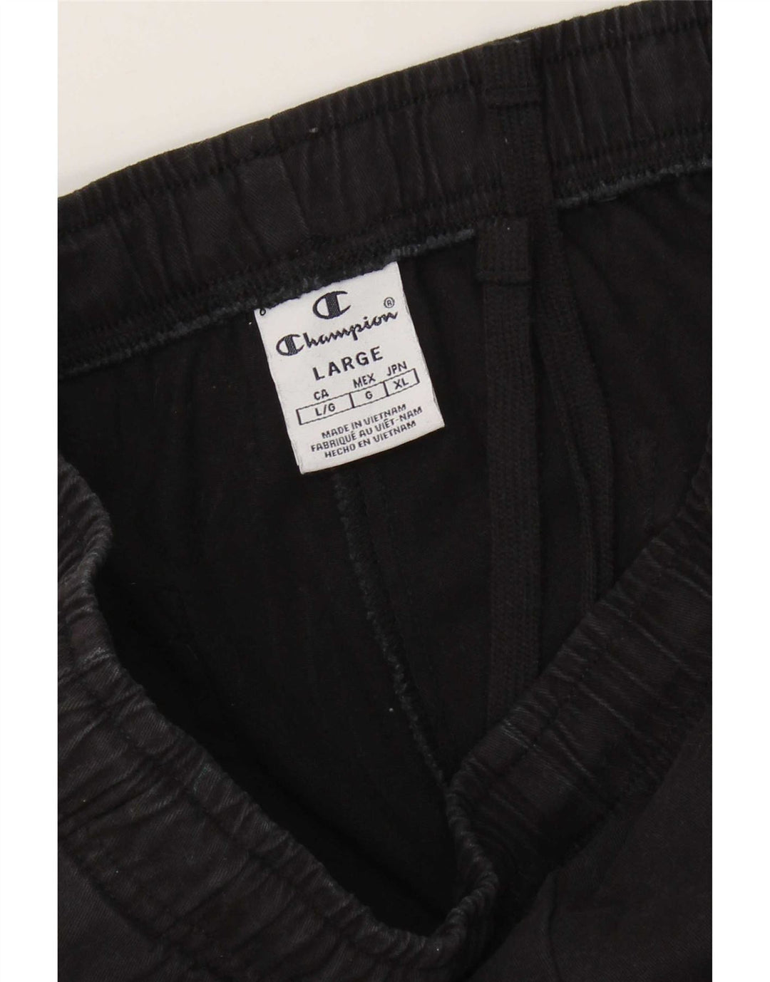 Champion Mens Cargo Tracksuit Trousers Joggers Large Black