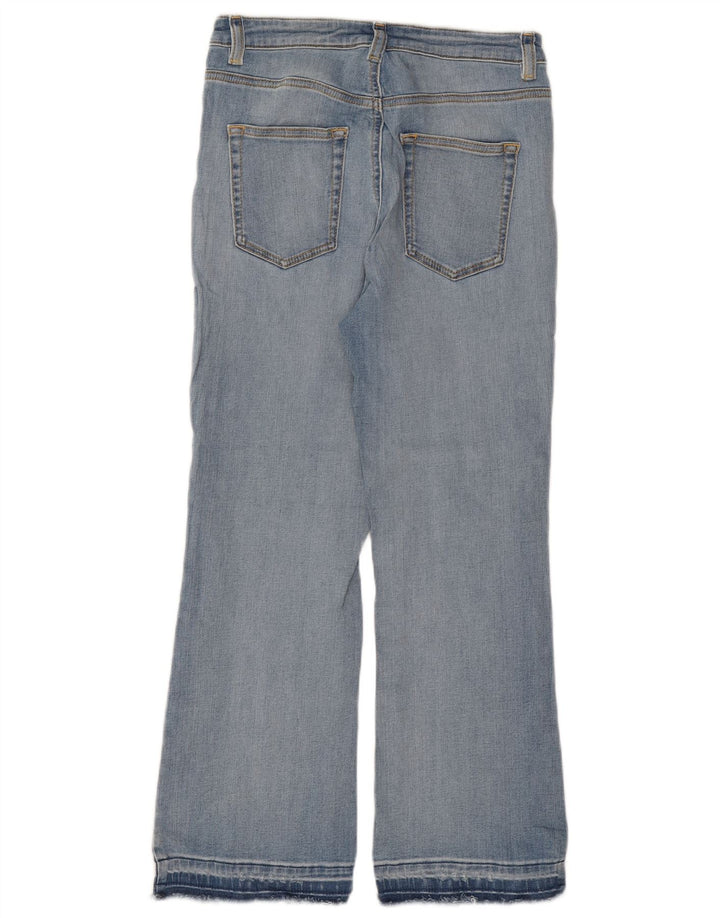 BENETTON Girls Bootcut Jeans 13-14 Years W28 L25 Blue