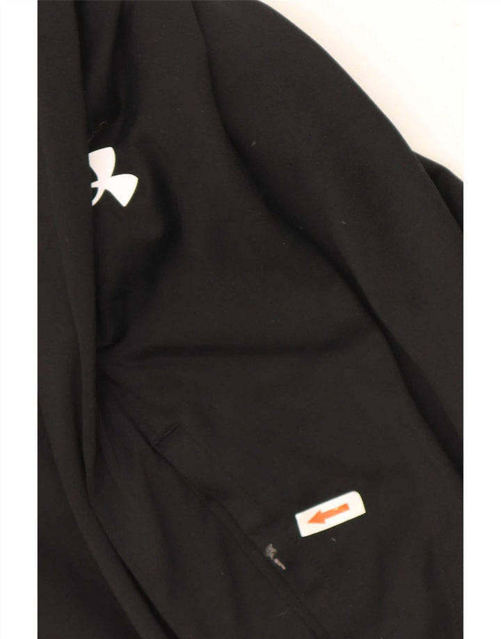 Under Armour Mens Tracksuit Trousers XL Black Polyester