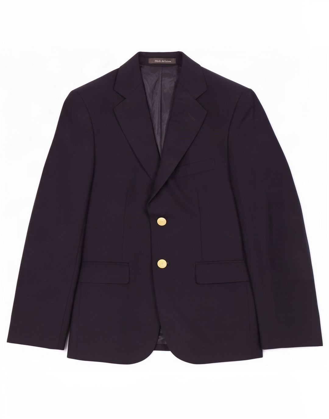 Chaps Boys 2 Button Blazer Jacket 11-12 Years Navy Blue Polyester