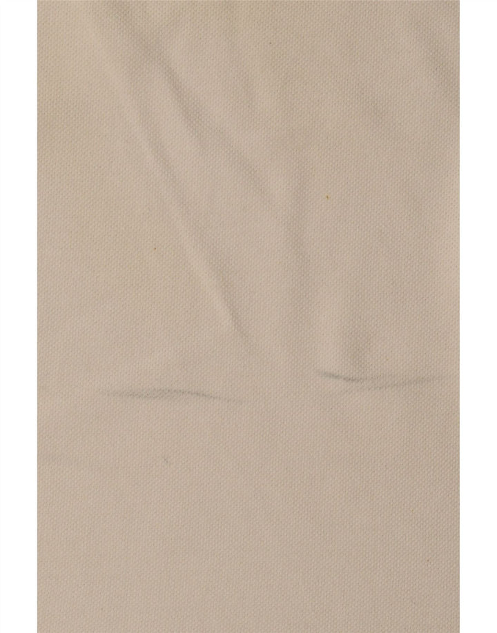 Lacoste Womens Sleeveless Polo Shirt Size 46 XL White