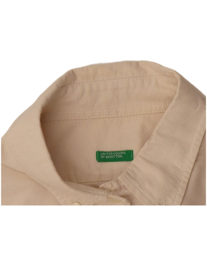 Benetton Womens Shirt UK 12 Medium White