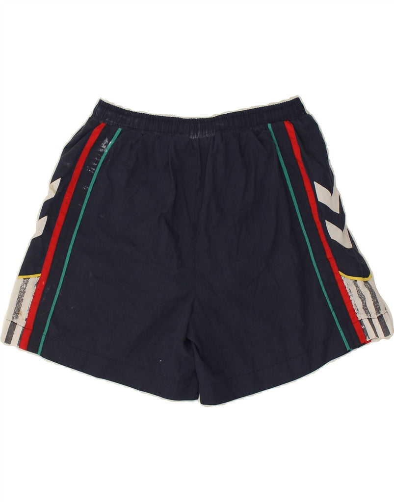HUMMEL Boys Sport Shorts 15-16 Years Navy Blue | Vintage Hummel | Thrift | Second-Hand Hummel | Used Clothing | Messina Hembry 