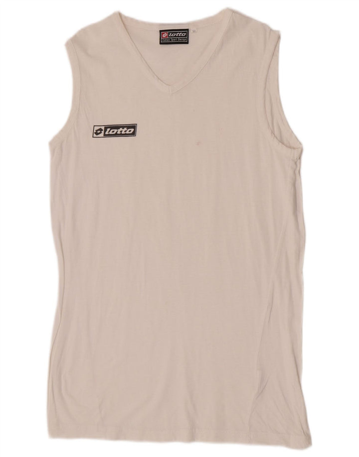 Lotto Mens Vest Top Medium White