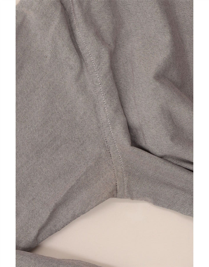 TIMBERLAND Mens Regular Fit Shirt Small Grey Cotton