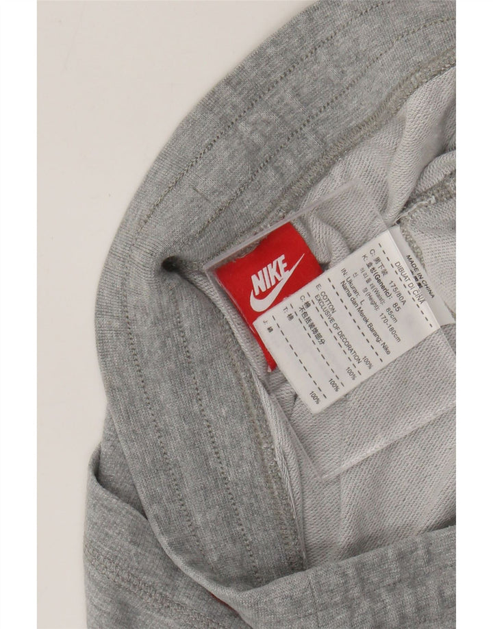 Nike Boys Tracksuit Trousers Joggers 13-14 Years Large Grey Cotton