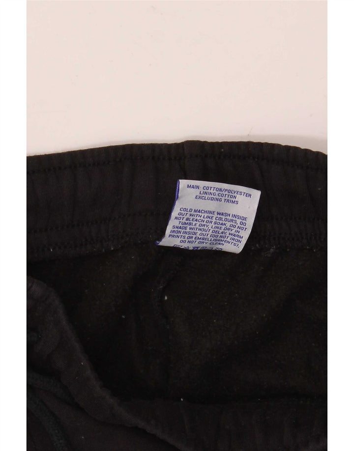 Chambers Mens Graphic Tracksuit Trousers Joggers XL  Black Cotton