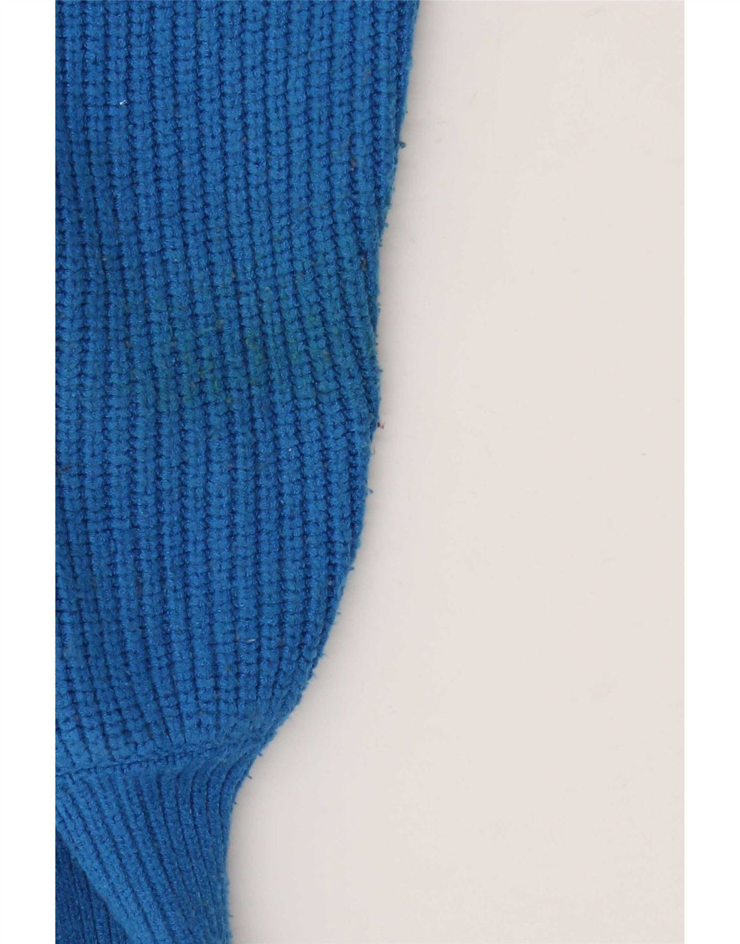 Marks & Spencer Womens Turtle Neck Jumper Sweater UK 16 Large Blue Viscose