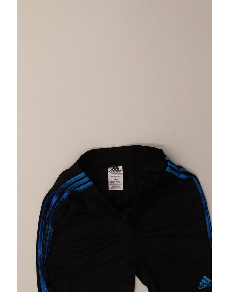 ADIDAS Boys Sport Shorts 10-11 Years Medium  Black Polyester Vintage Adidas and Second-Hand Adidas from Messina Hembry 