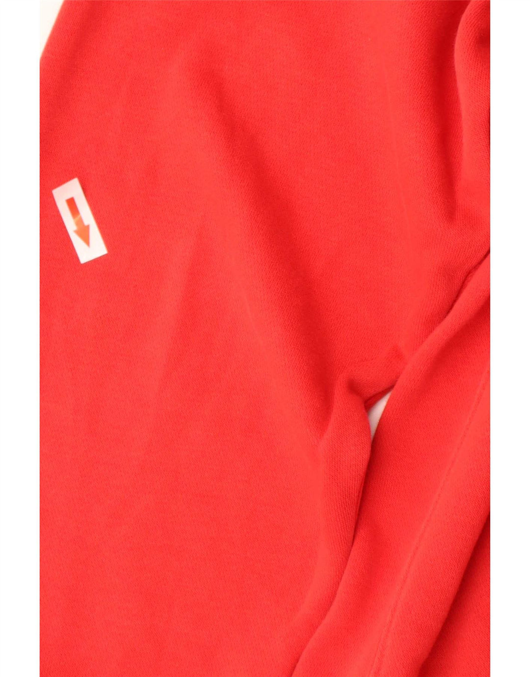 Nike Mens Hoodie Jumper Large Red Cotton