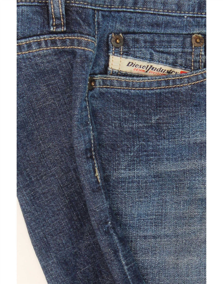 Diesel Womens Bootcut Jeans W28 L32 Blue Cotton