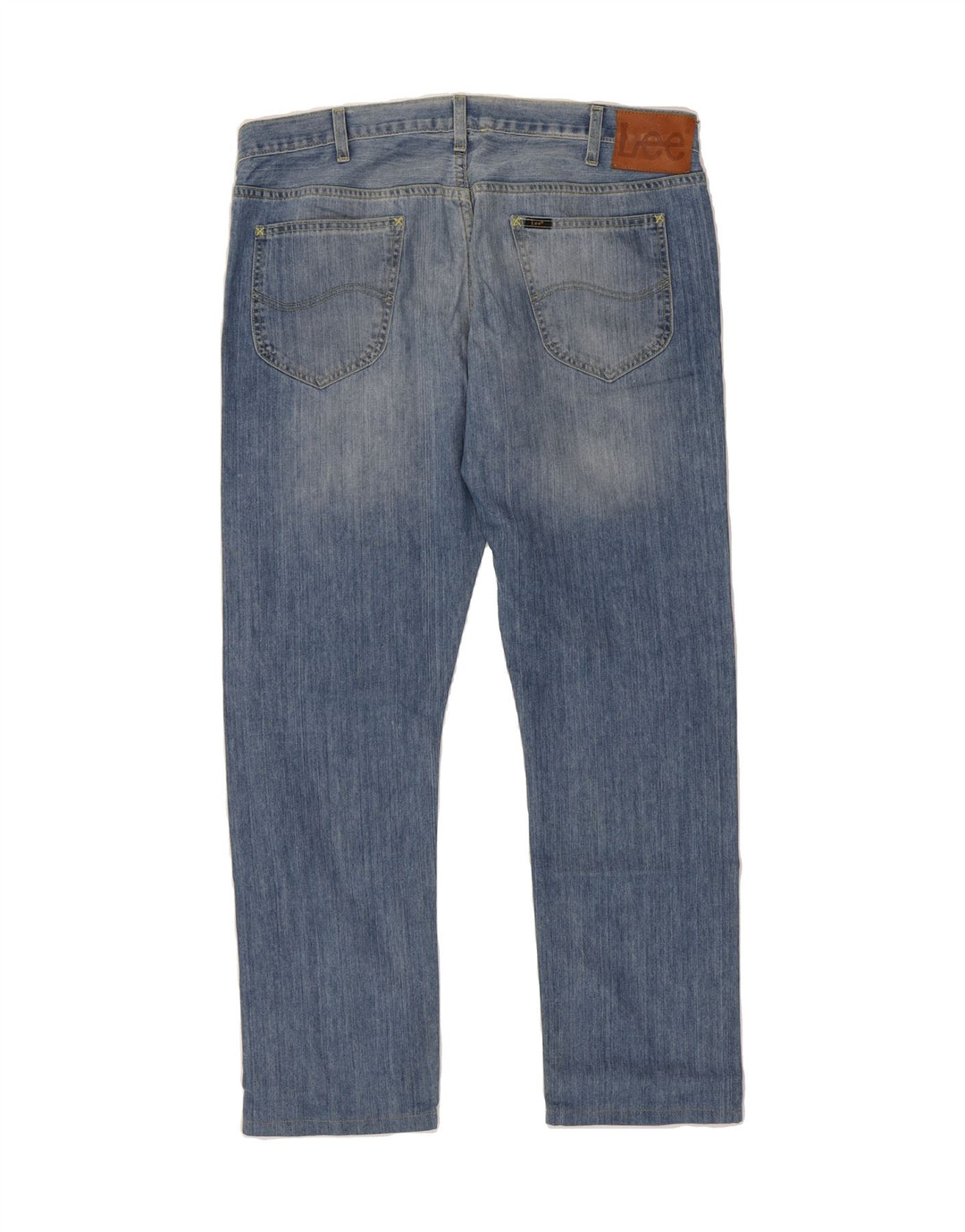 LEE Mens Daren Straight Jeans W38 L31 Blue Cotton Vintage Lee and Second-Hand Lee from Messina Hembry 