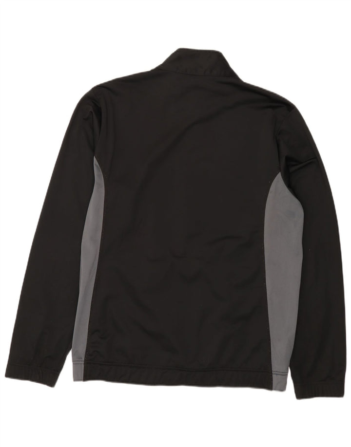 Champion Mens Tracksuit Top Jacket XL Black Colourblock Polyester