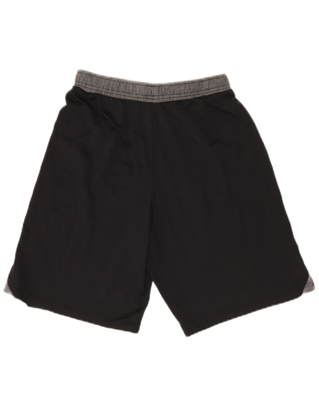 Under Armour Mens Graphic Sport Shorts Small Black Colourblock Polyester