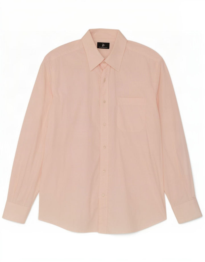 Roccobarocco Mens Shirt Size 42 16 1/2 Large Pink