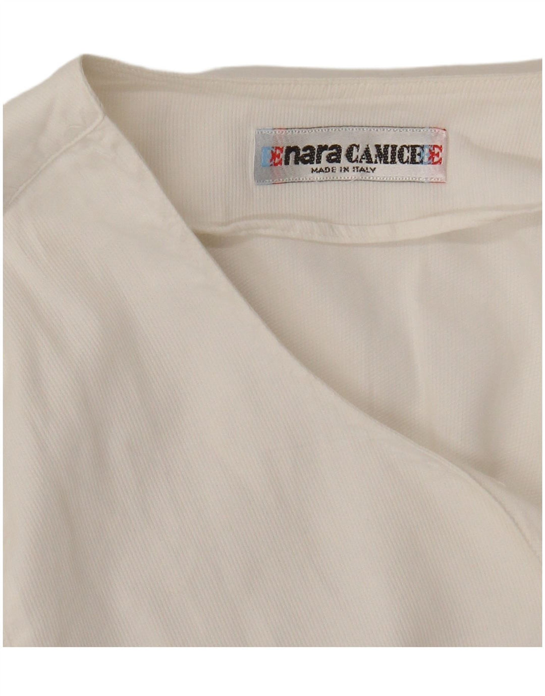 Enara Camice Womens Double Breasted Blouse Top UK 16 Large White