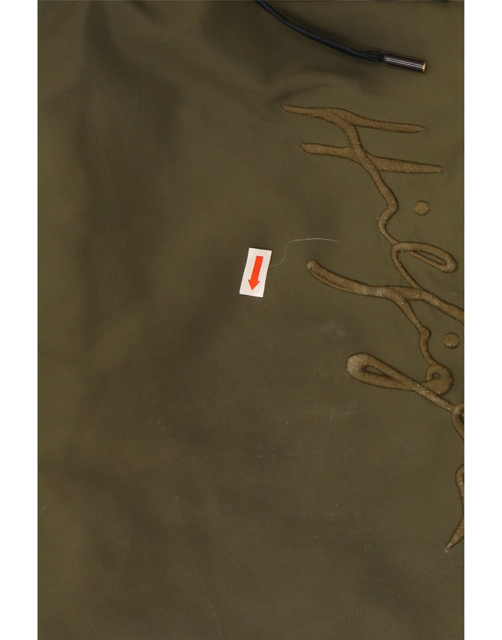 Tommy Hilfiger Mens Graphic Regular Fit Swimming Shorts Large  Khaki