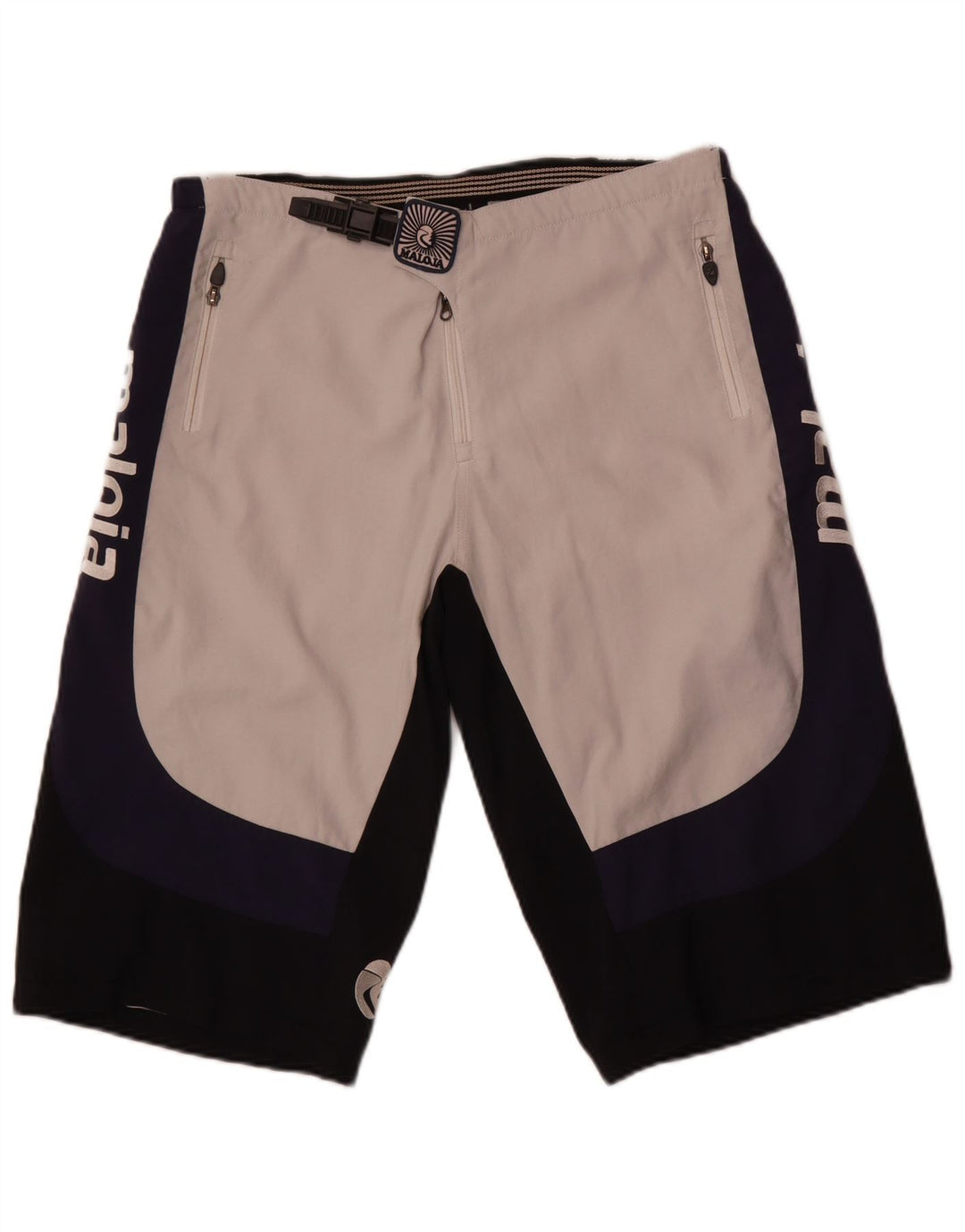 Maloja Mens Graphic Swimming Shorts Large Multicoloured Colourblock Nylon