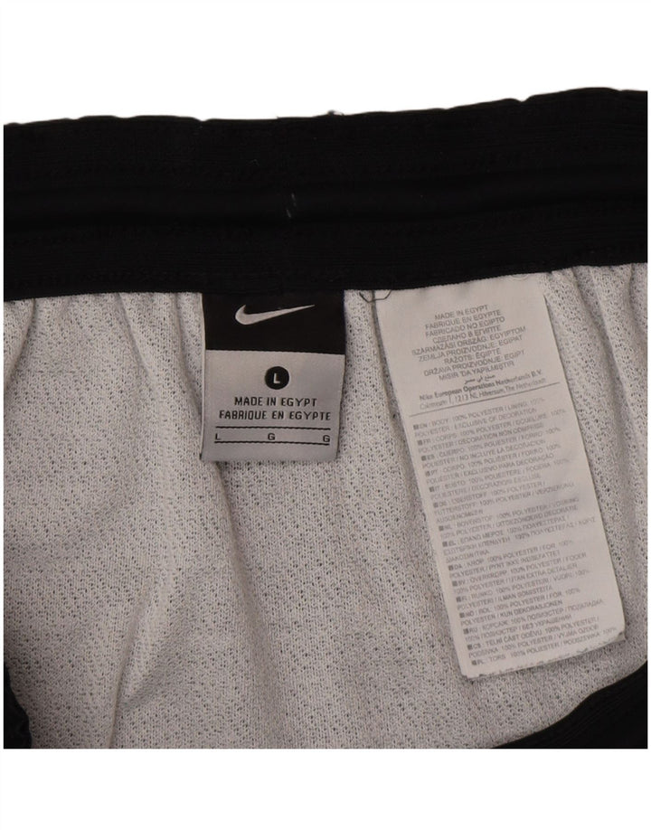 NIKE Mens Sport Shorts Large  Black Polyester