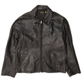 Vintage Mens Leather Jacket UK 40 Large Black