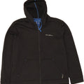 EDDIE BAUER Mens Zip Hoodie Sweater Large Black Polyester Vintage Eddie Bauer and Second-Hand Eddie Bauer from Messina Hembry 
