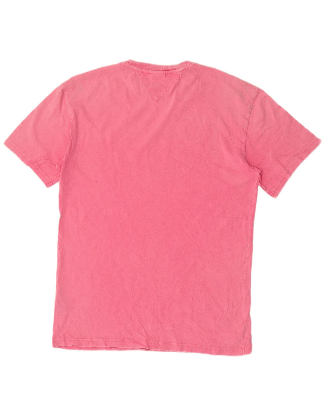 Tommy Hilfiger Mens Graphic T-Shirt Top Medium Pink