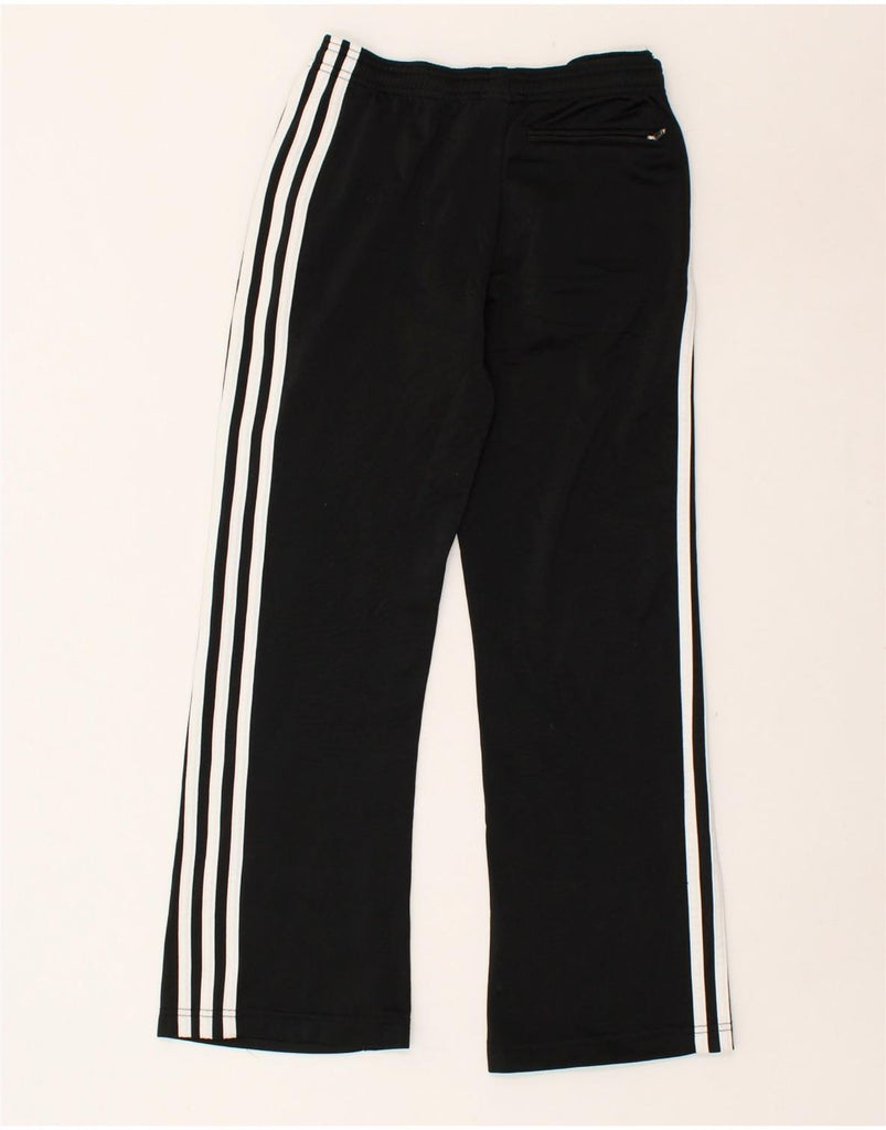 ADIDAS Girls Tracksuit Trousers 11-12 Years Black Polyester | Vintage Adidas | Thrift | Second-Hand Adidas | Used Clothing | Messina Hembry 