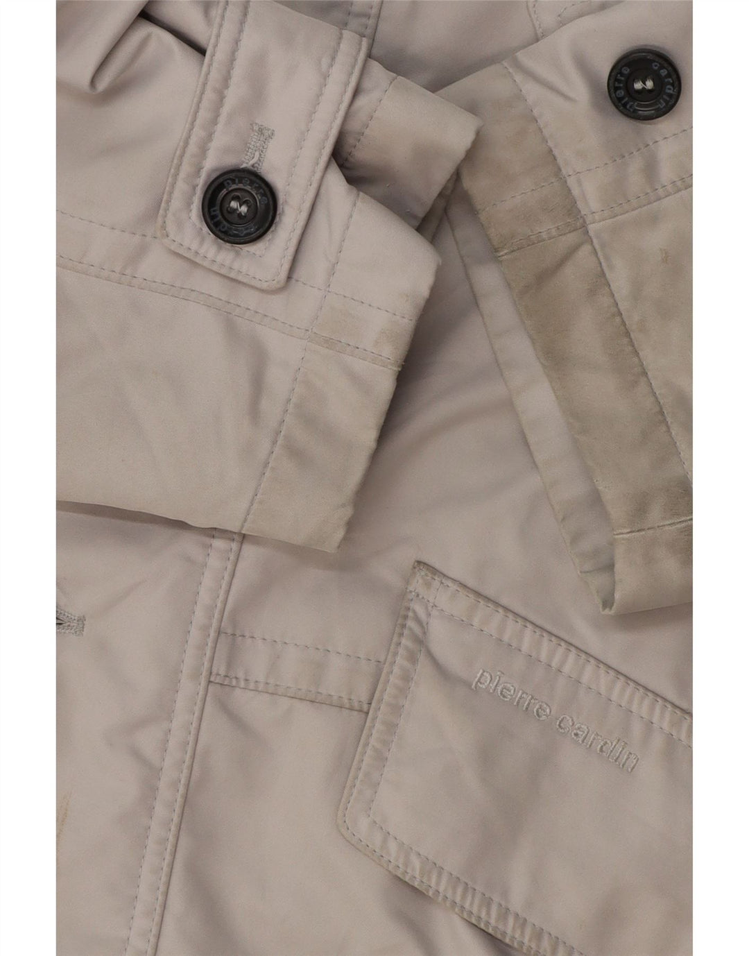 Pierre Cardin Mens Bomber Jacket UK 40 Large Grey
