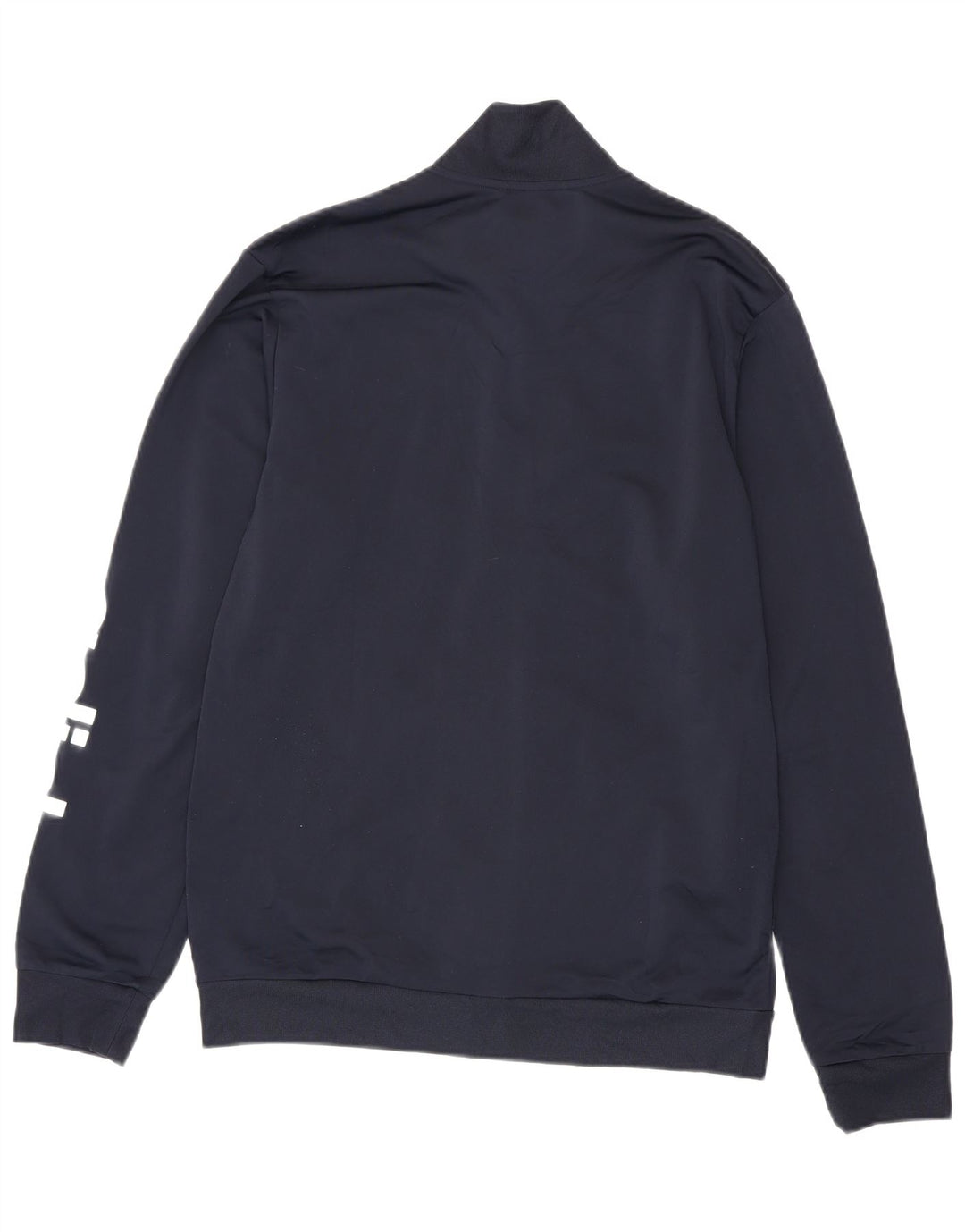 Adidas Mens Graphic Tracksuit Top Jacket UK 40/42 Medium Navy Blue