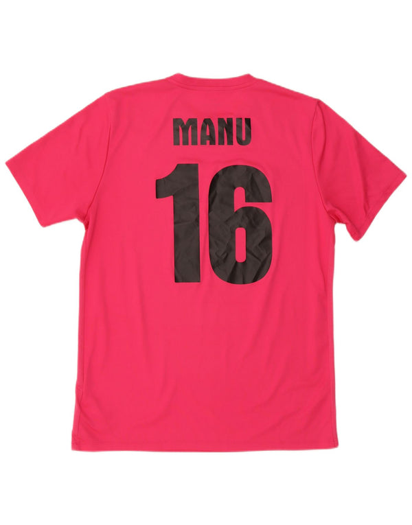 Nike Mens Dri Fit Graphic T-Shirt Top XL Pink Polyester