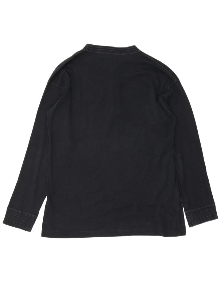 Levi's Mens Top Long Sleeve Large Black Cotton