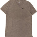 PUMA Mens T-Shirt Top Large Grey Cotton Vintage Puma and Second-Hand Puma from Messina Hembry 