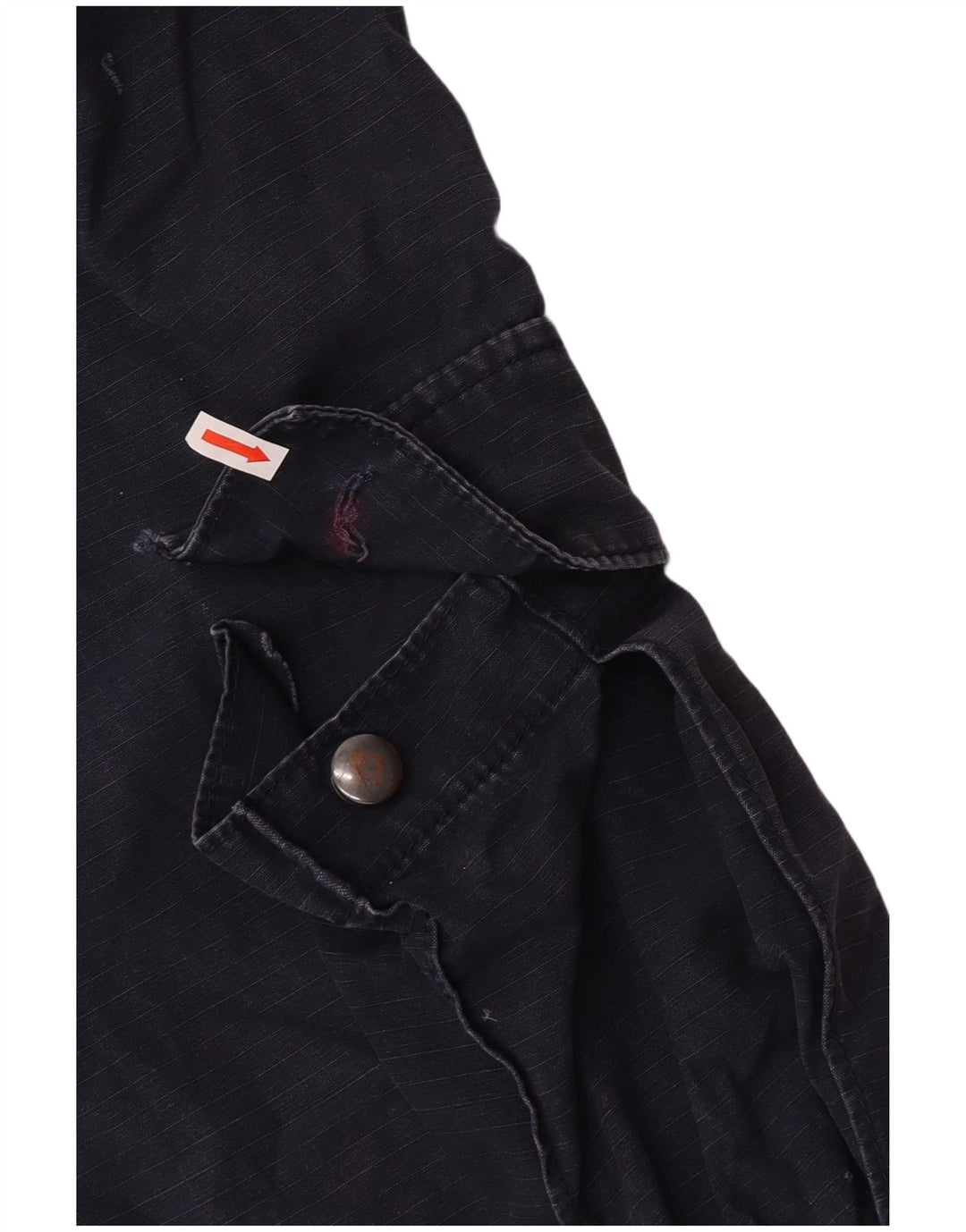 Ralph Lauren Mens Cargo Shorts W32 Medium  Navy Blue Cotton