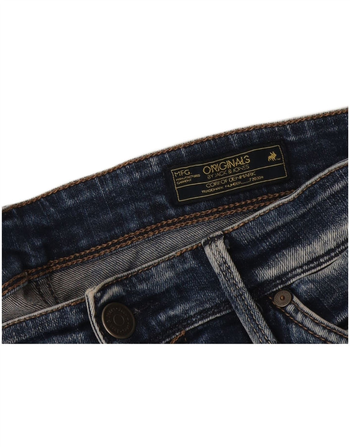 Jack & Jones Mens Slim Jeans W36 L33 Blue