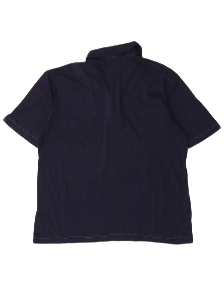Ellesse Mens Polo Shirt Large Navy Blue