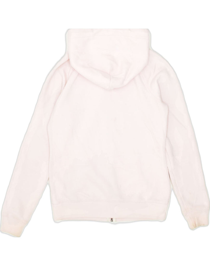 JACK WILLS Womens Zip Hoodie Sweater UK 8 Small  Pink Cotton | Vintage Jack Wills | Thrift | Second-Hand Jack Wills | Used Clothing | Messina Hembry 