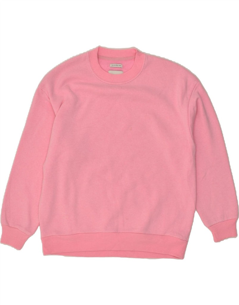 AMERICAN EAGLE Womens Sweatshirt Jumper UK 6 XS Pink Cotton | Vintage American Eagle | Thrift | Second-Hand American Eagle | Used Clothing | Messina Hembry 