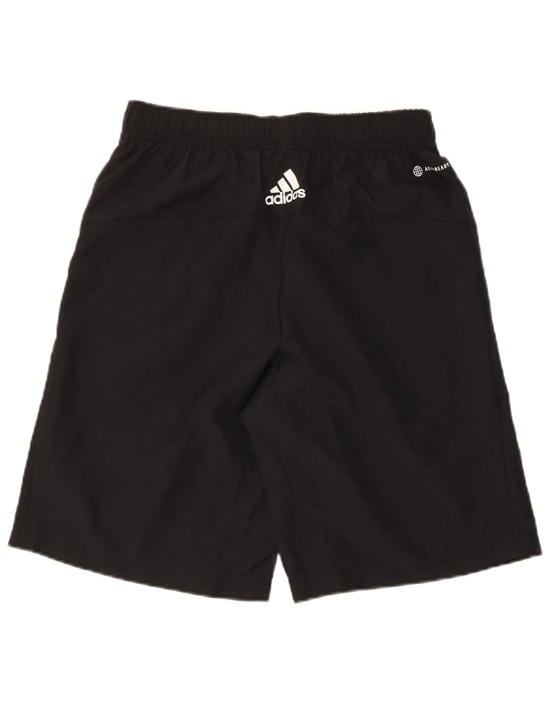 Adidas Mens Aeroready Graphic Sport Shorts Small  Black Polyester