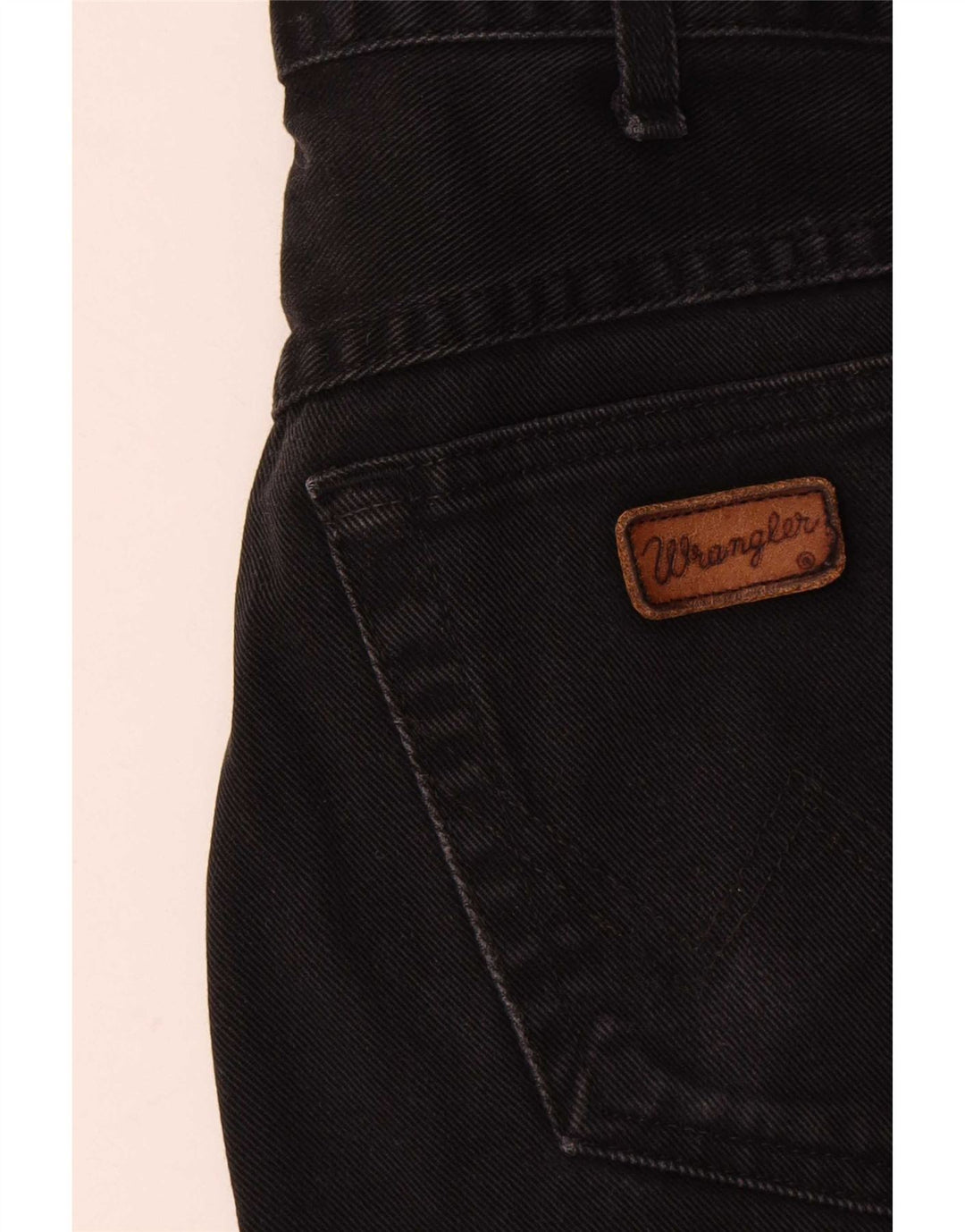 Wrangler Mens Straight Jeans W34 L31 Black