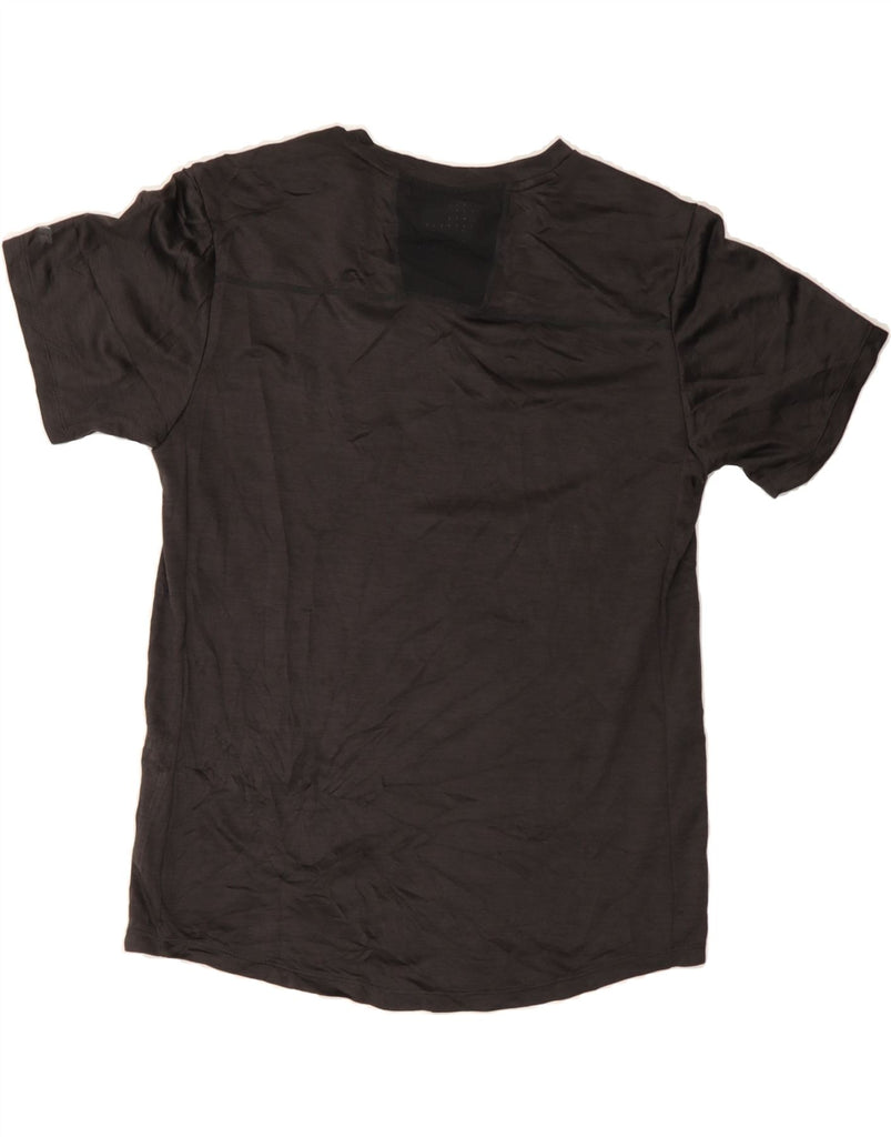 RUSSELL ATHLETIC Mens T-Shirt Top UK 38/40 Medium Black Polyester Vintage Russell Athletic and Second-Hand Russell Athletic from Messina Hembry 