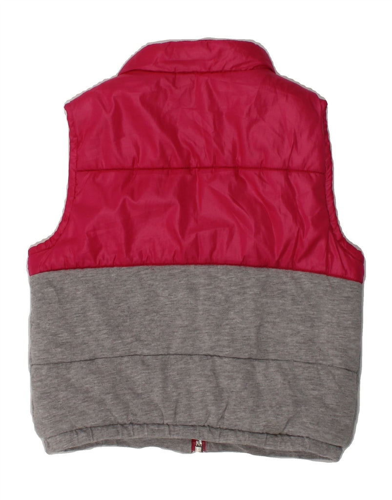 ADIDAS Baby Girls Padded Gilet 6-9 Months Pink Colourblock | Vintage Adidas | Thrift | Second-Hand Adidas | Used Clothing | Messina Hembry 