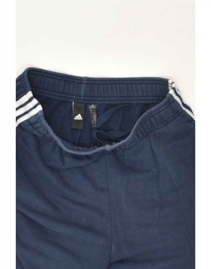 ADIDAS Mens Tracksuit Trousers Medium Navy Blue | Vintage Adidas | Thrift | Second-Hand Adidas | Used Clothing | Messina Hembry 