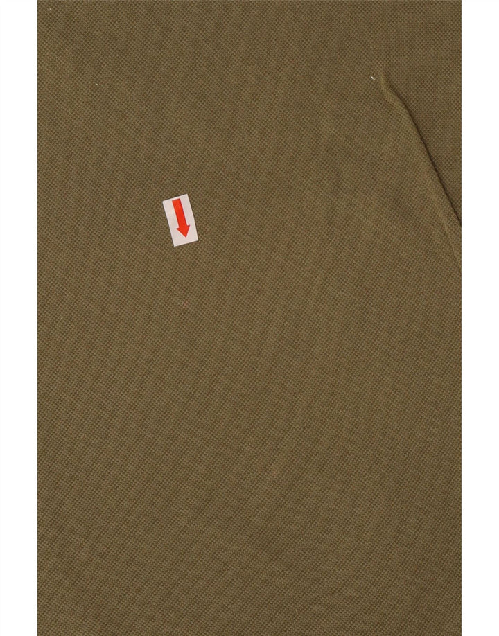 Harmont & Blaine Mens Regular Fit Polo Shirt Large Green Cotton