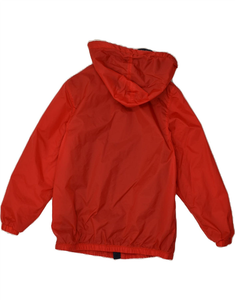 CHAMPION Boys Hooded Rain Jacket 9-10 Years Medium Red Nylon | Vintage Champion | Thrift | Second-Hand Champion | Used Clothing | Messina Hembry 