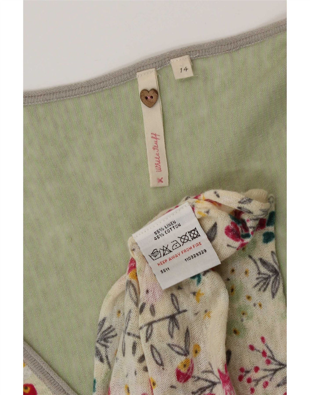 White Stuff Womens Asymmetric Tunic Dress UK 14 Medium Multicoloured Floral