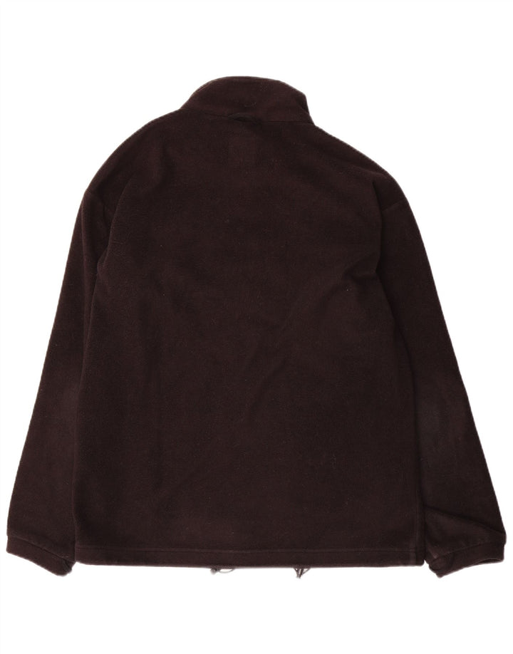 Jack Wolfskin Mens Liner Fleece Jacket UK 36/38 Small Black Polyester