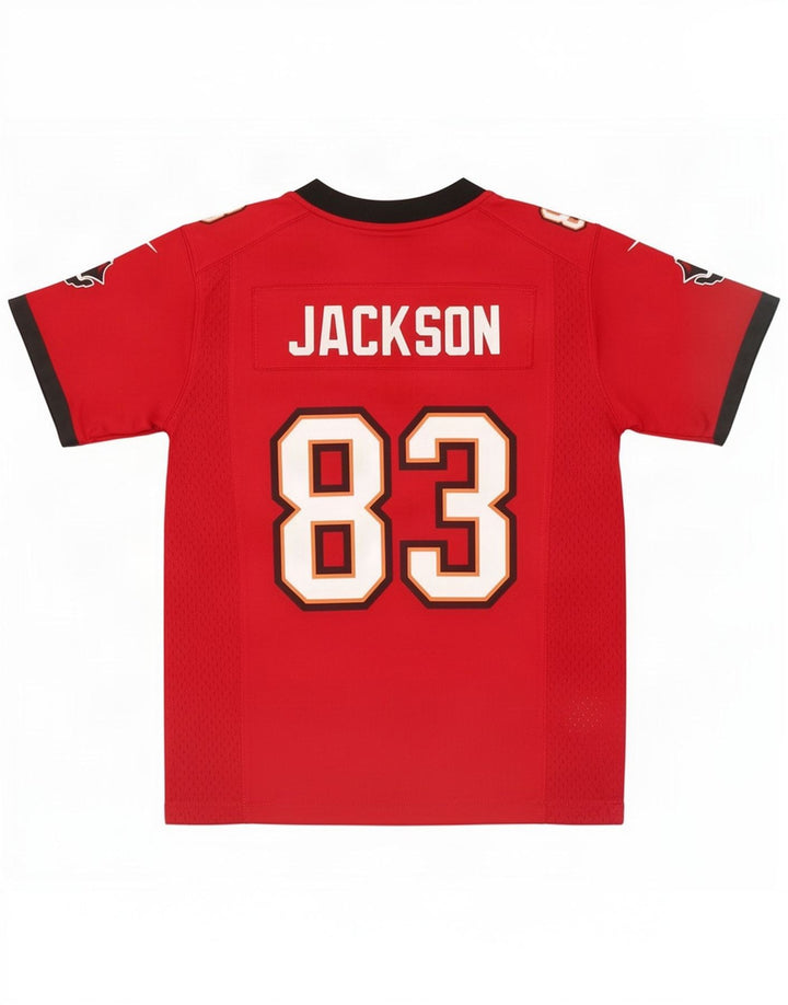 Nike Boys Jackson Graphic T-Shirt Top 10-11 Years Medium Red Colourblock