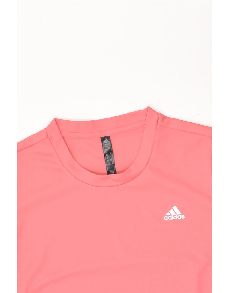 ADIDAS Womens T-Shirt Top UK 4/6 XS Pink | Vintage Adidas | Thrift | Second-Hand Adidas | Used Clothing | Messina Hembry 